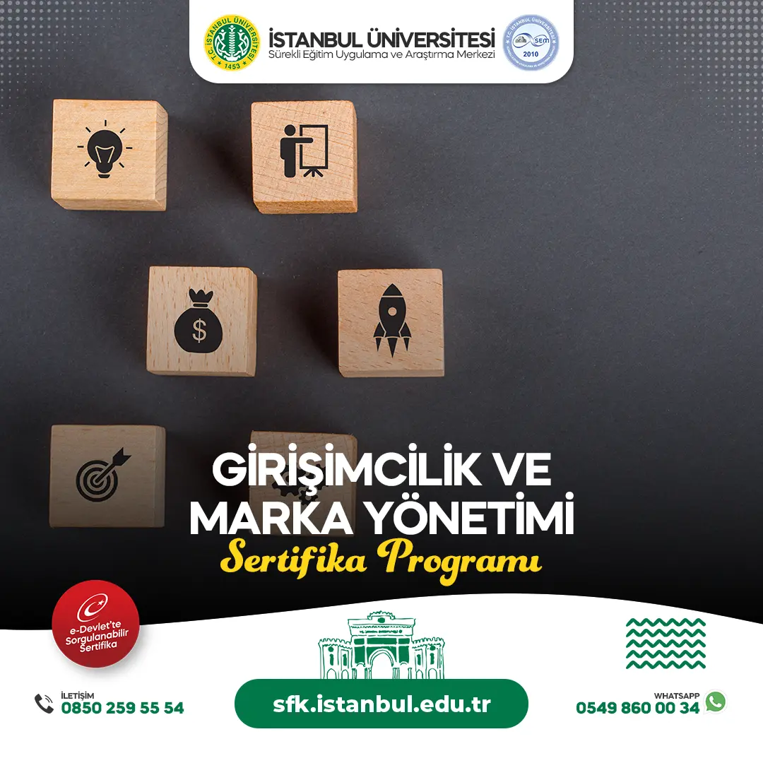 Girişimcilik ve Marka Yönetimi Sertifika Programı