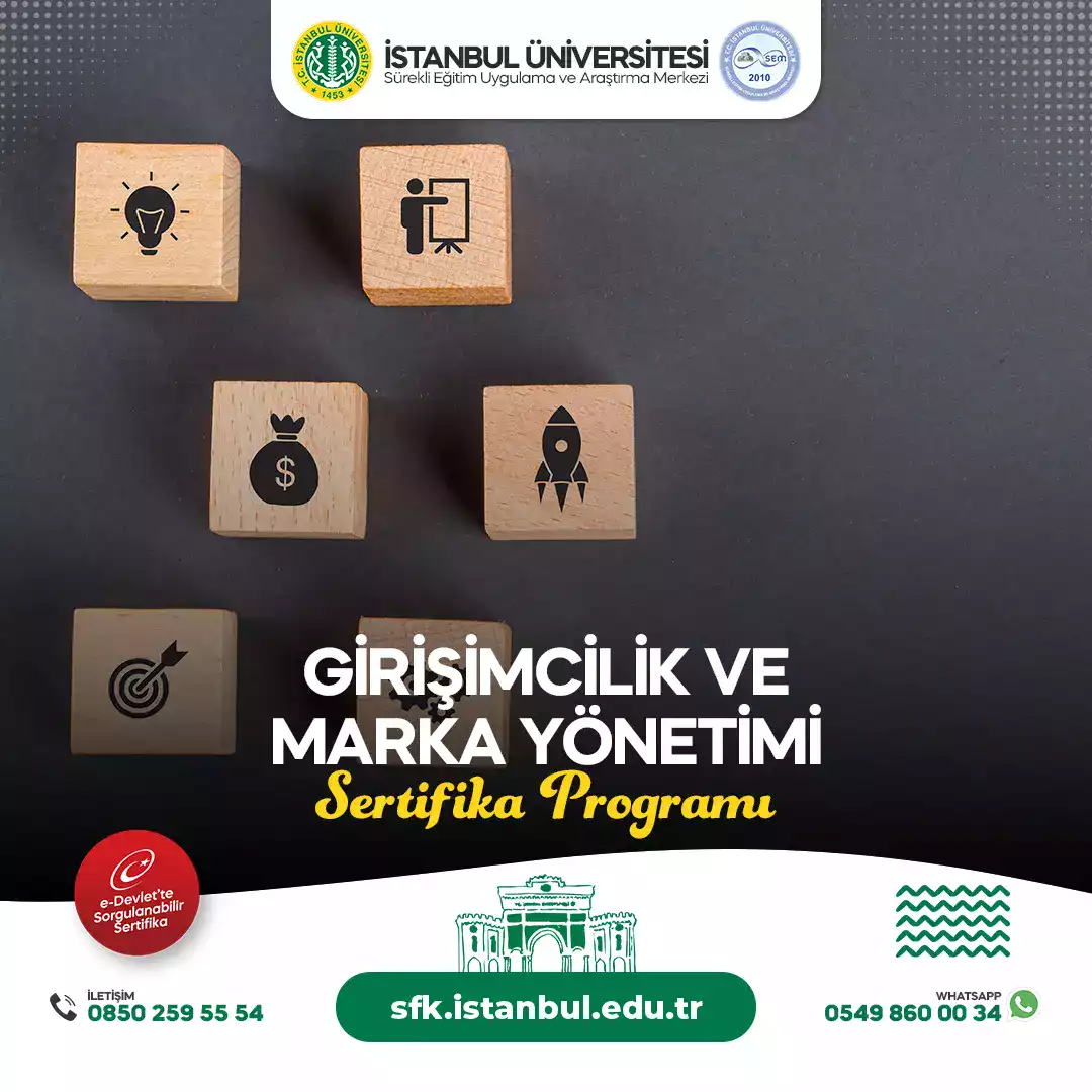 Girişimcilik ve Marka Yönetimi Sertifika Programı