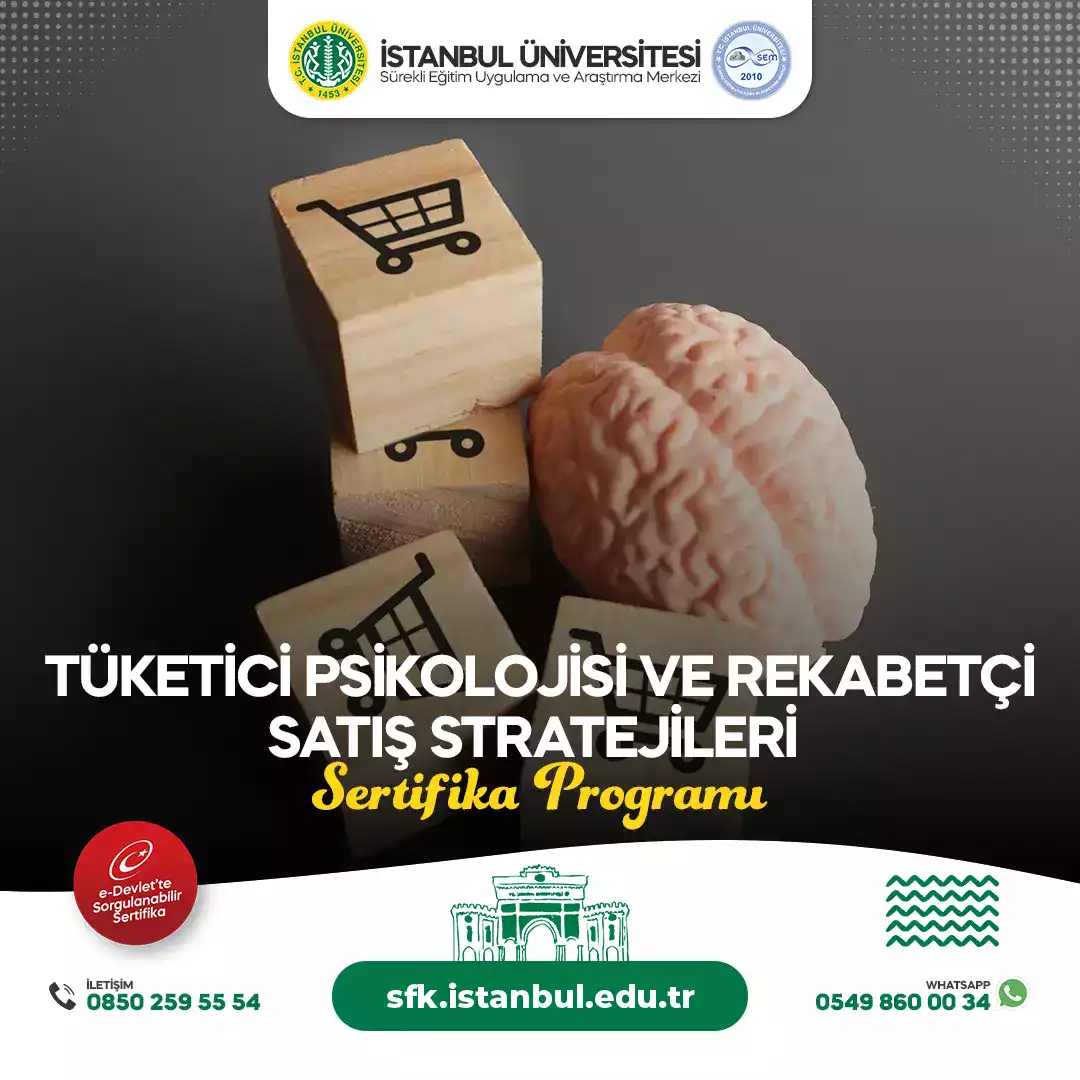 Tüketici Psikolojisi ve Rekabetçi Satış Stratejileri Sertifika Programı